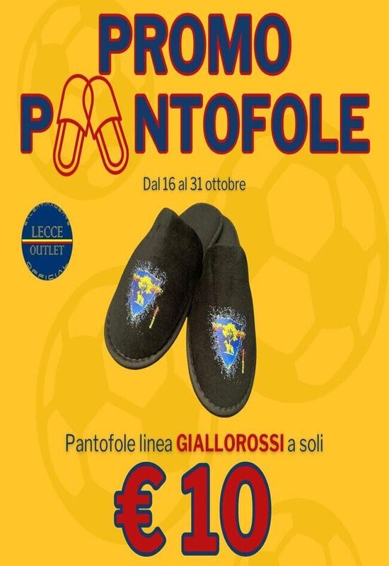 PROMO – PANTOFOLE A 10 EURO – ENTRA E LEGGI LA PROMO IN CORSO, FINO AL 31/10