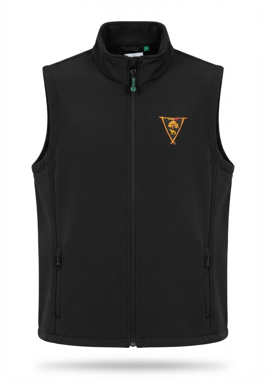 GIALLOROSSI – GILET SMANICATO FELPATO NERO O BLU ADULTO