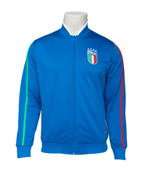 ITALIA FIGC – FELPA GIACCA TUTA UFFICIALE BLU ZIP