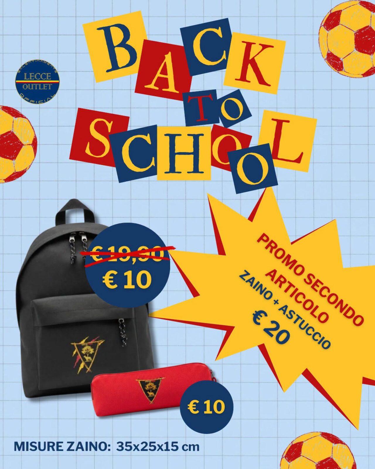 GIALLOROSSI – KIT SCUOLA – ZAINO AMERICANO+ASTUCCIO TOMBOLINO PORTA PENNE